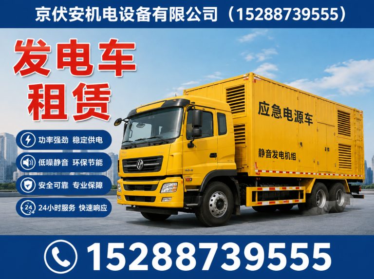 宁波发电机出租展示图
